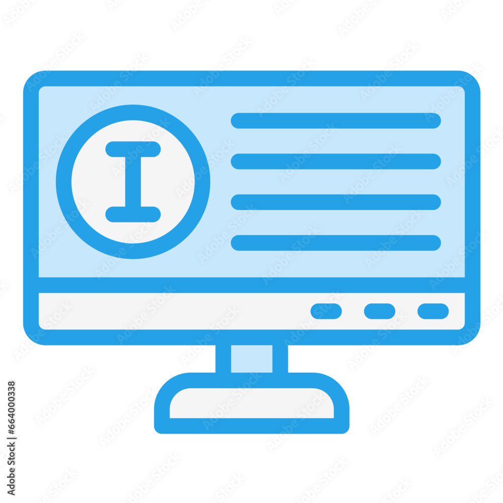 Information Vector Icon Design Illustration Information Vector Icon Design Illustration