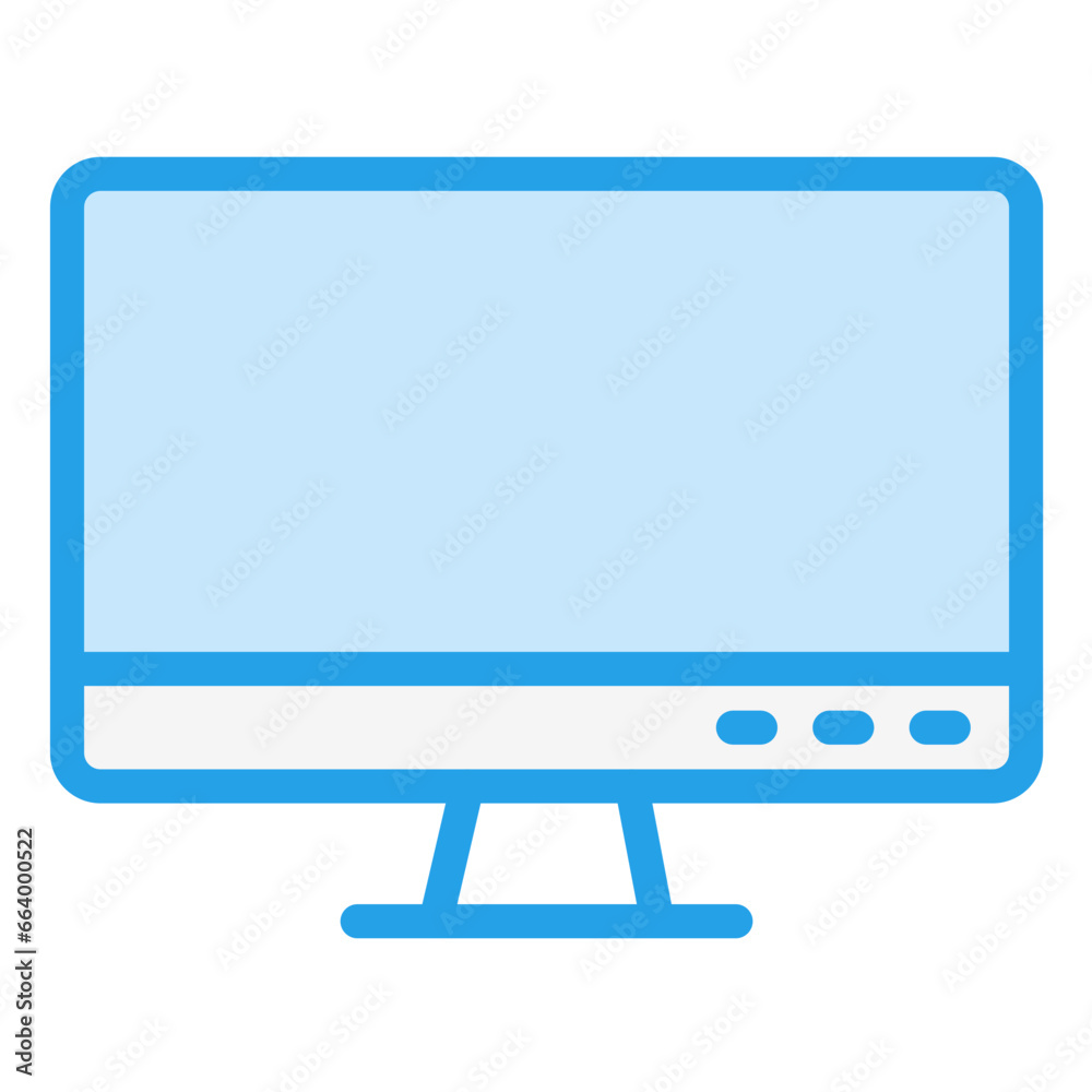 Computer Vector Icon Design Illustration Computer Vector Icon Design Illustration