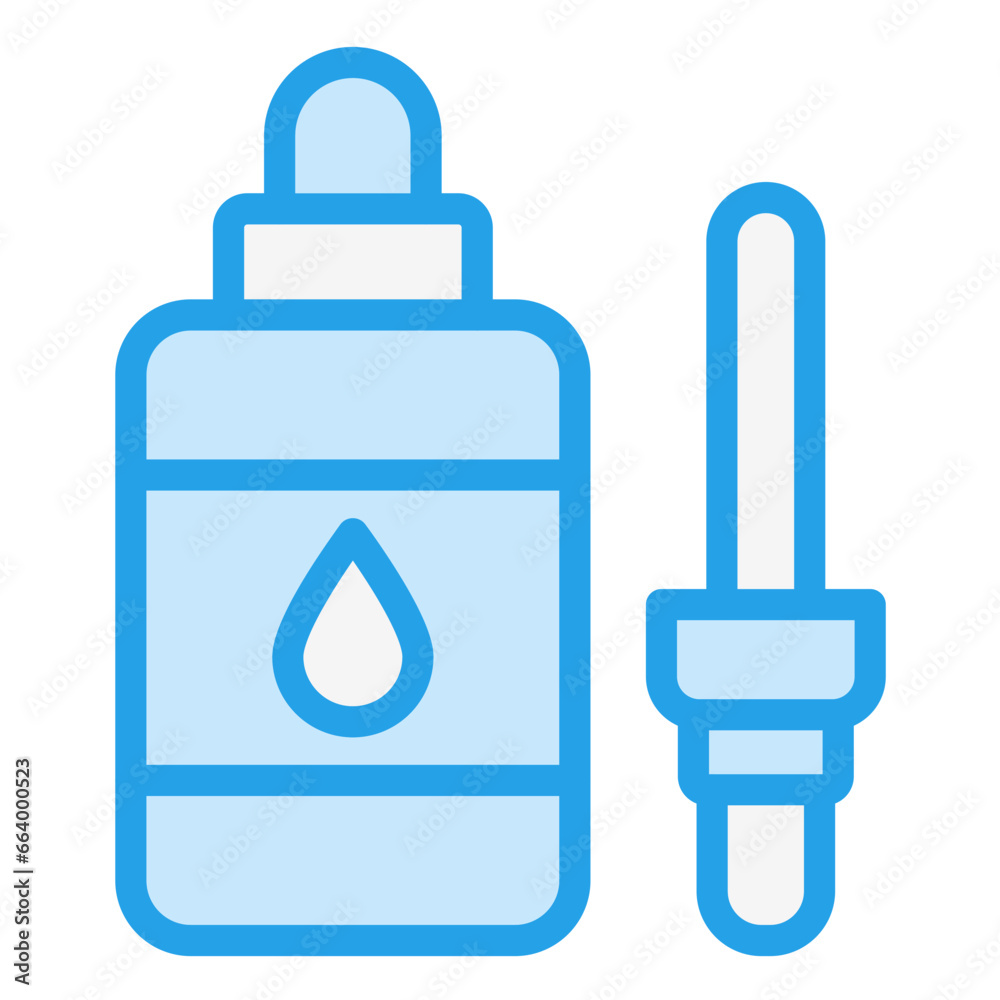 Correction Fluid Vector Icon Design Illustration