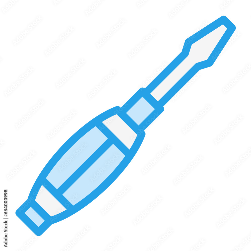 Screwdriver Vector Icon Design Illustration Screwdriver Vector Icon Design Illustration