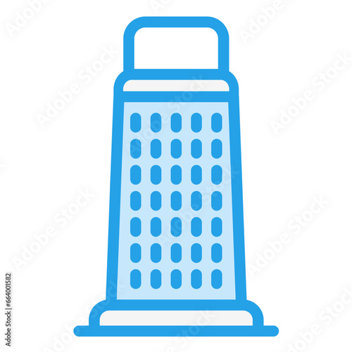 Cheese Grater Vector Icon Design Illustration