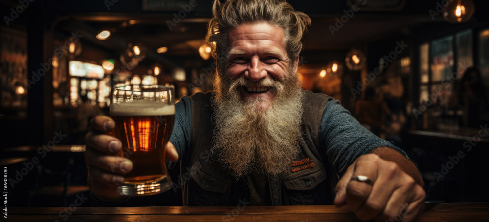 Mann im Pub Mann im Pub