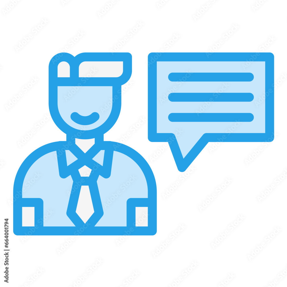 Interview Vector Icon Design Illustration Interview Vector Icon Design Illustration