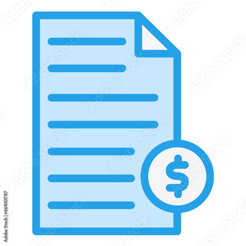 Financial Vector Icon Design Illustration