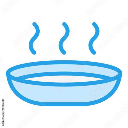 Plate Vector Icon Design Illustration