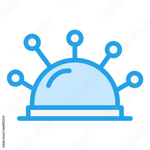 Pincushion Vector Icon Design Illustration