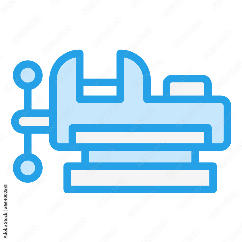 Vise Vector Icon Design Illustration Vise Vector Icon Design Illustration