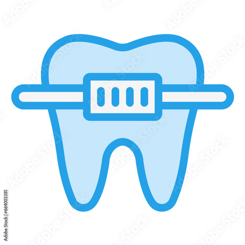 Braces Vector Icon Design Illustration