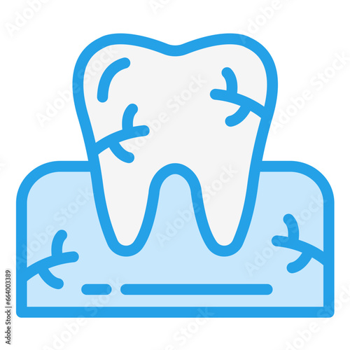 Toothache Vector Icon Design Illustration