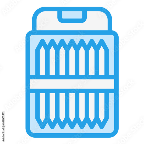 Toothpick Vector Icon Design Illustration