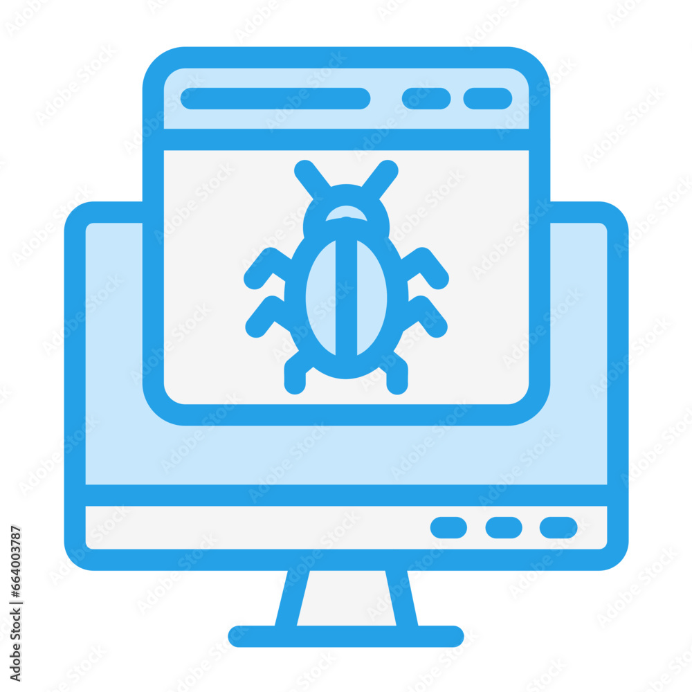 Bug Vector Icon Design Illustration Bug Vector Icon Design Illustration