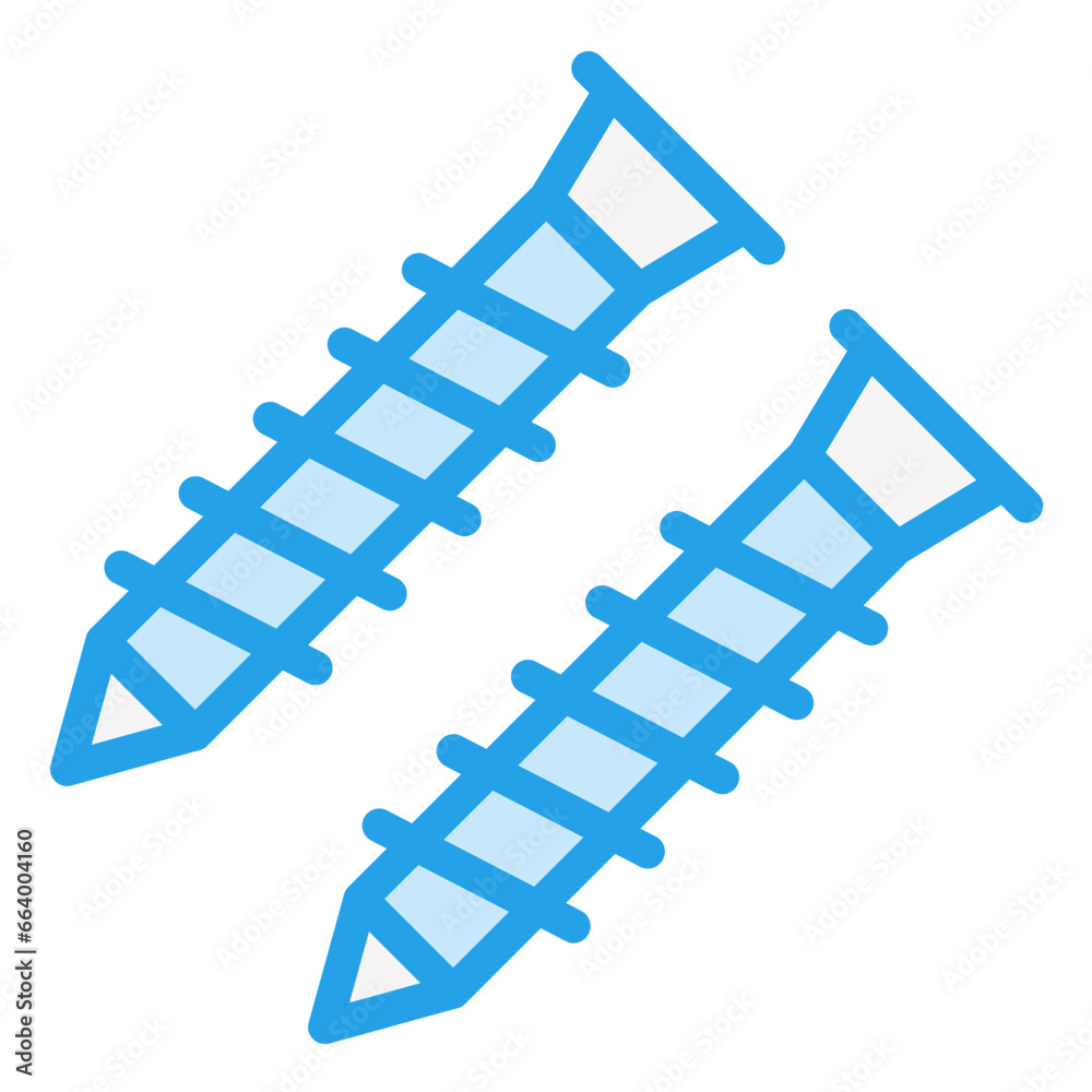 Screw Vector Icon Design Illustration Screw Vector Icon Design Illustration