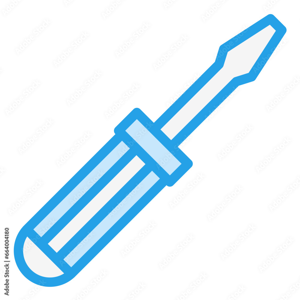 Screwdriver Vector Icon Design Illustration Screwdriver Vector Icon Design Illustration