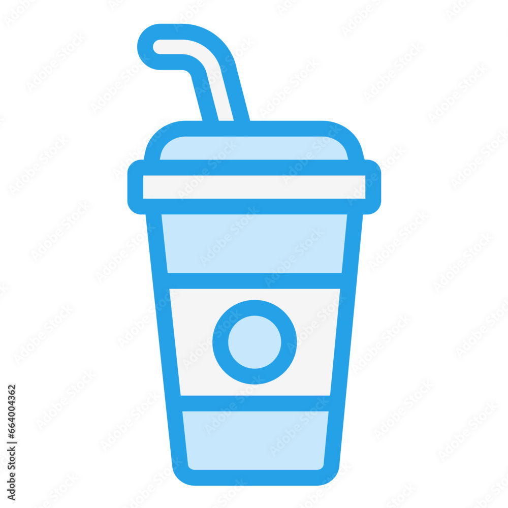 Cold Drink Vector Icon Design Illustration Cold Drink Vector Icon Design Illustration