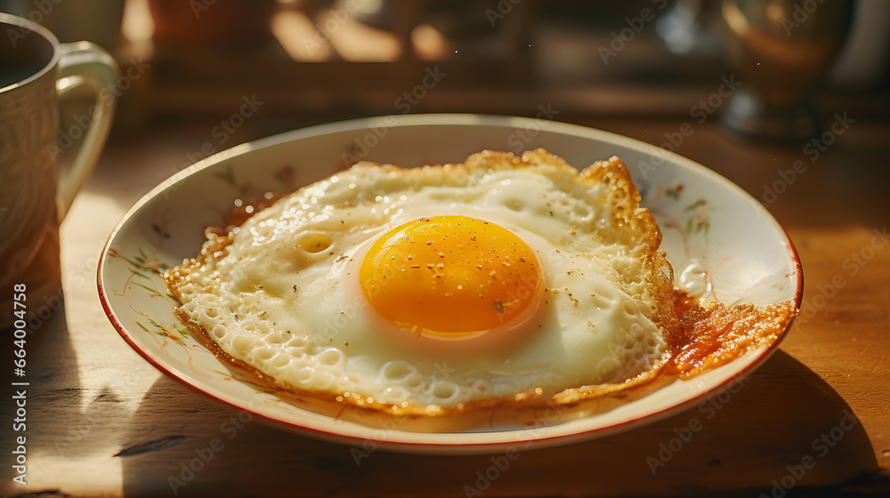 over head photography of fried egg on white plate breakfast healthy life style over head photography of fried egg on white plate breakfast healthy life style