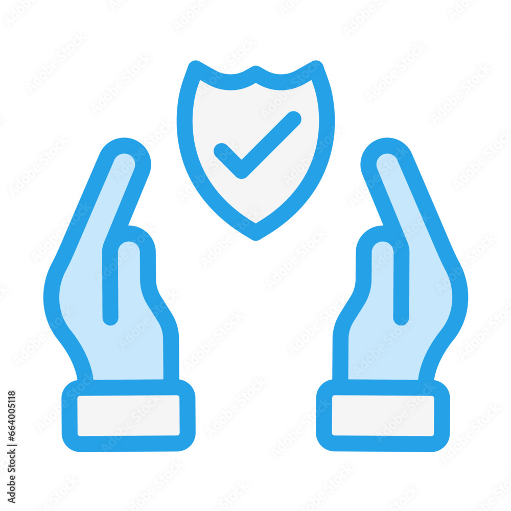 Protection Vector Icon Design Illustration Protection Vector Icon Design Illustration