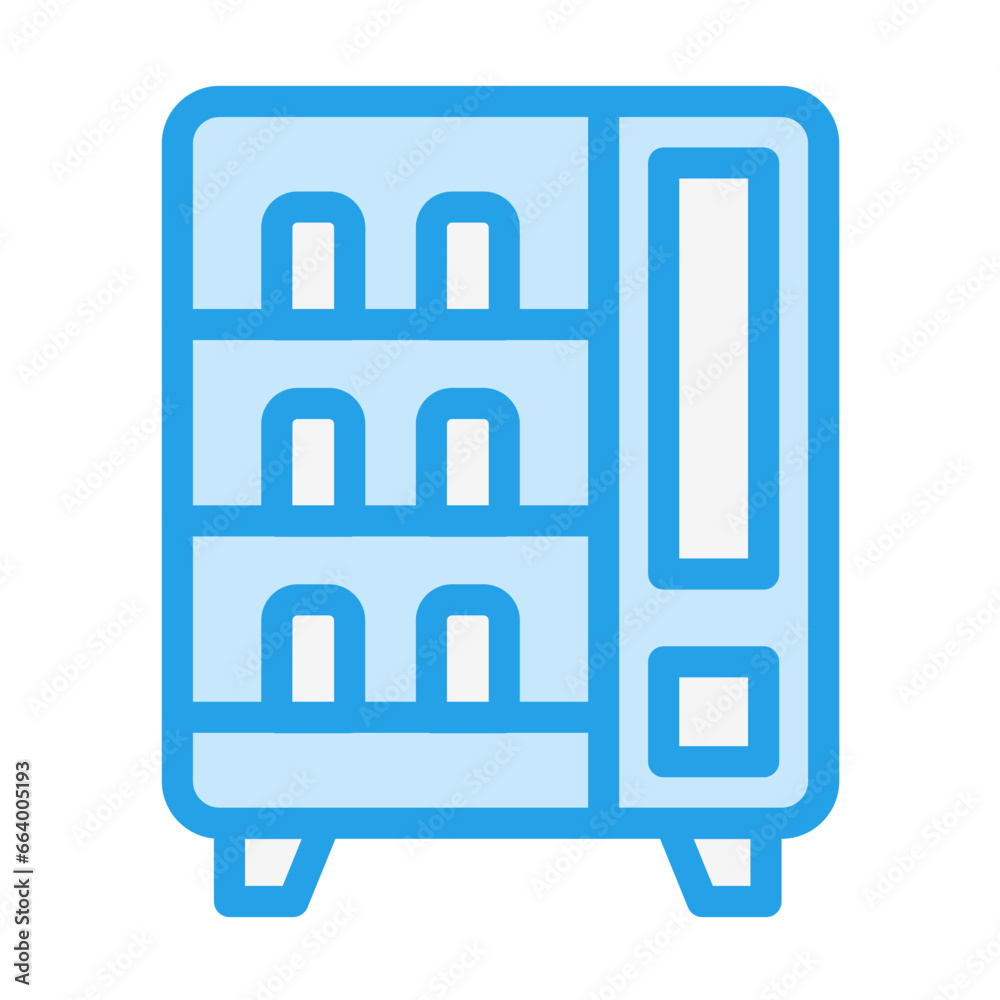 Vending Machine Vector Icon Design Illustration