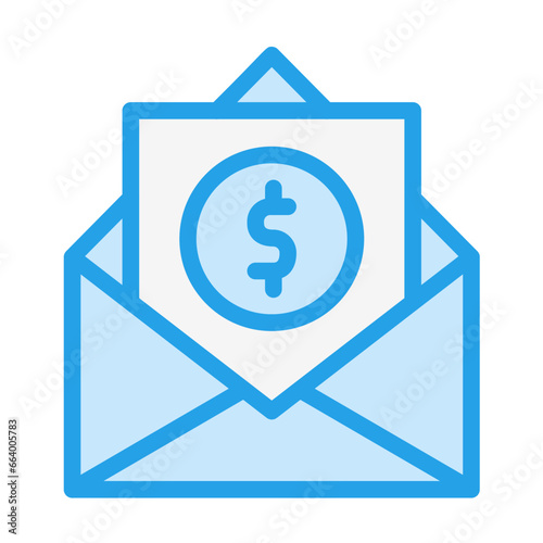 Dollar Vector Icon Design Illustration