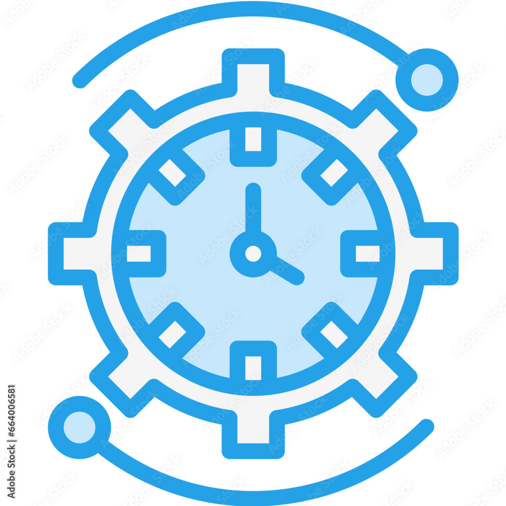 Time Management Vector Icon Design Illustration Time Management Vector Icon Design Illustration