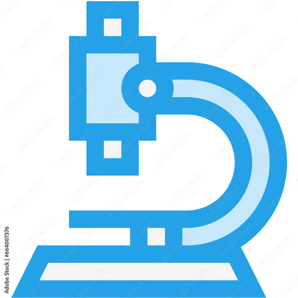 Microscope Vector Icon Design Illustration Microscope Vector Icon Design Illustration