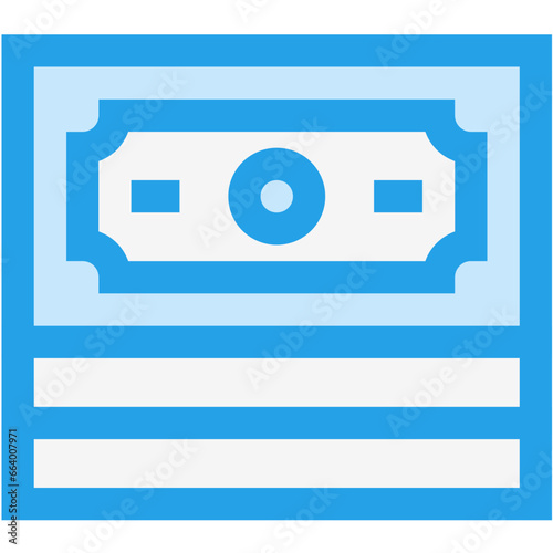 Obraz na plátně Cash Vector Icon Design Illustration