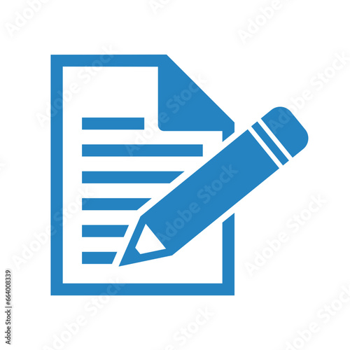 ikona notatnika z długopisem, plik wektorowy