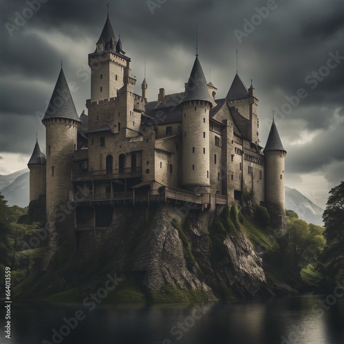 castle royal illustration background