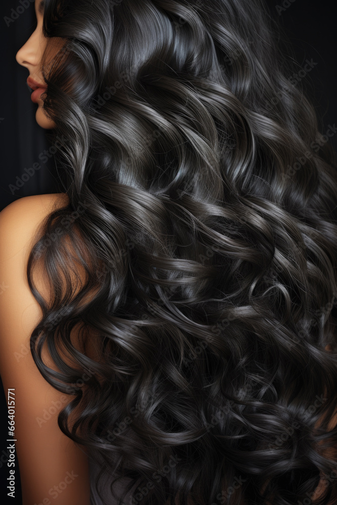 Schwarze Haare Schwarze Haare