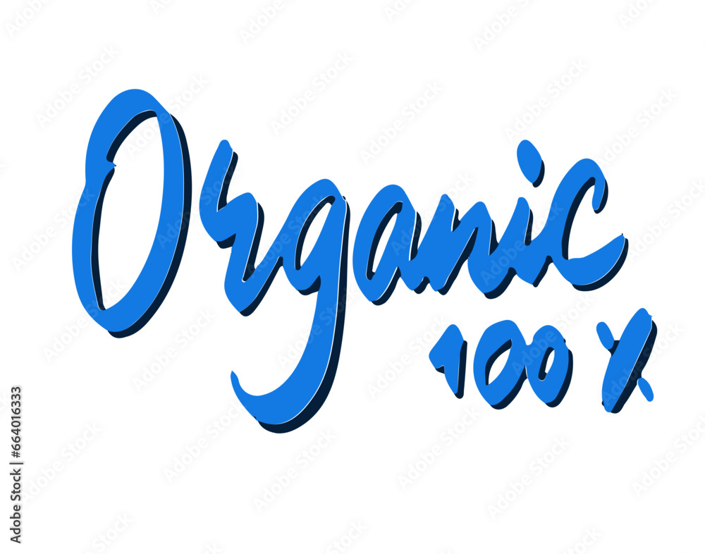 ORGANIC 100%