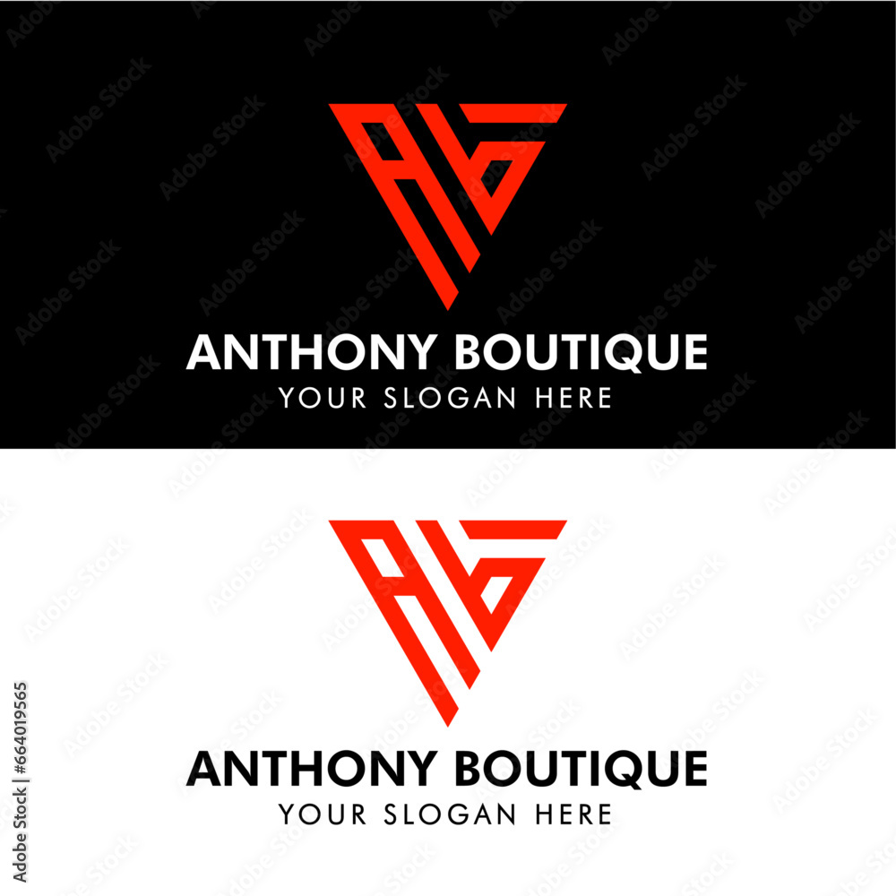 Ab business company minimalist letter mark logo design Ab business company minimalist letter mark logo design