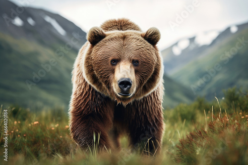 Brown bear in the wild © Venka