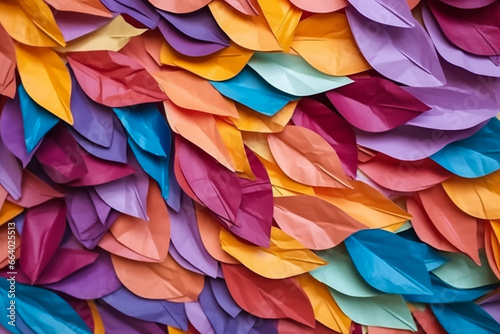 Beautiful abstract colorful leaves background