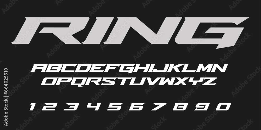 Ring lettering vector graphic apparel clothing prints eps svg png. Typography Fonts graphics designs posters stickers. Download it Now in high resolution format and print it in any size