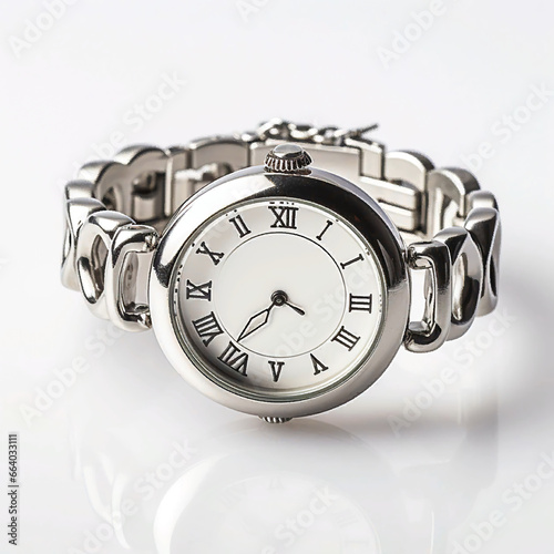 Silver Wrist Watch