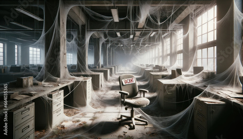 The Silence of Productivity: Long-Term Absence in Dust-Covered Office