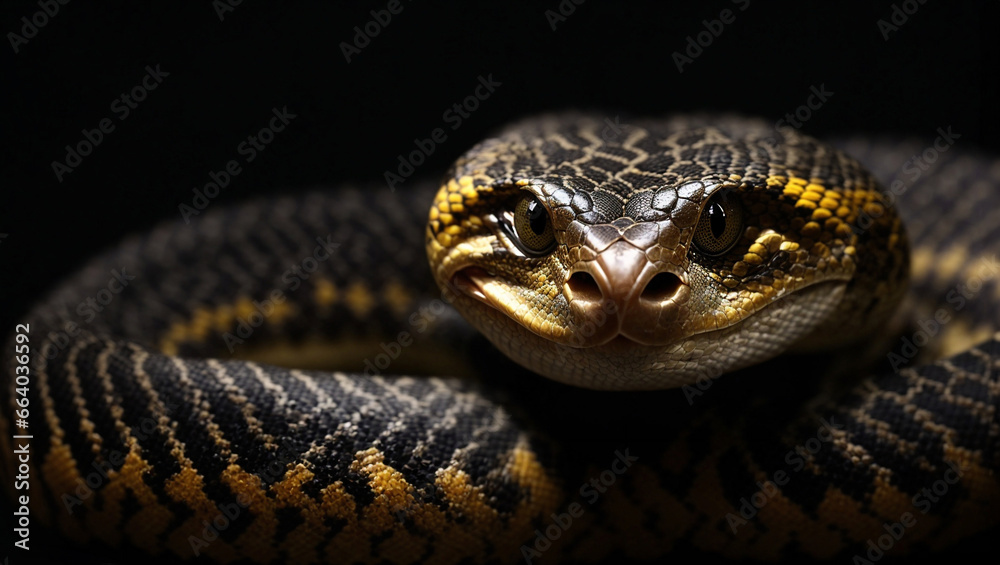 Majestic Snake Portrait Majestic Snake Portrait