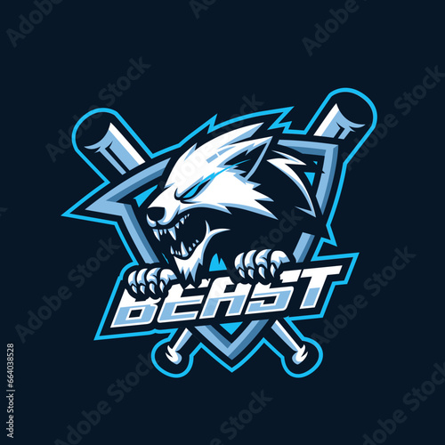 beast baseball logo