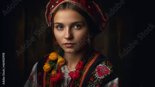 portrait of Ukrainian woman