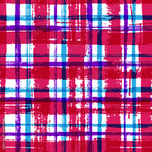 Casual stripes interior wallpaper seamless pattern.