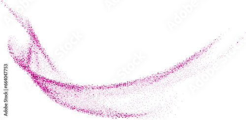 pink Glitter Swirl