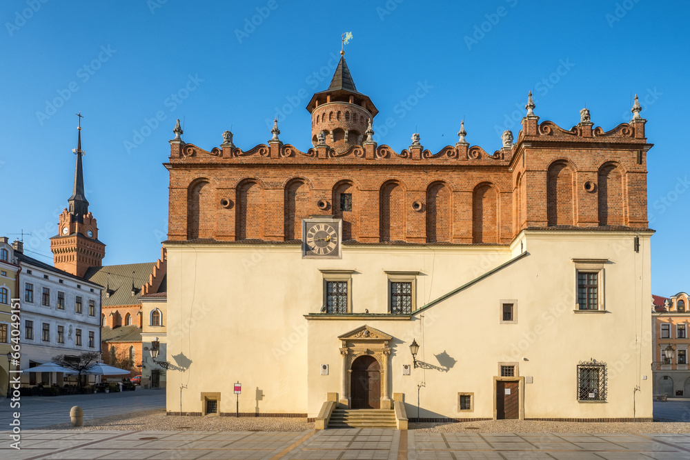 Fototapeta premium Historic Town Hall of Tarnow in Poland