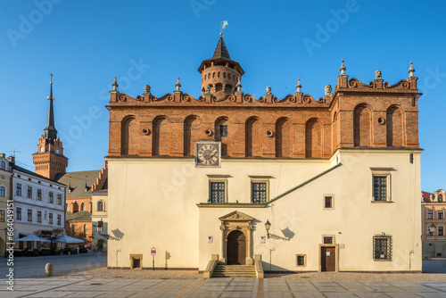 Historic Town Hall of Tarnow in Poland