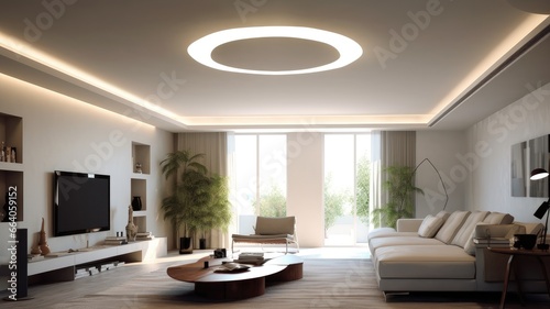 Flush mount ceiling lights offering a sleek and seamless lighting solution for low-ceilinged spaces, providing ambient illumination without taking up much visual space