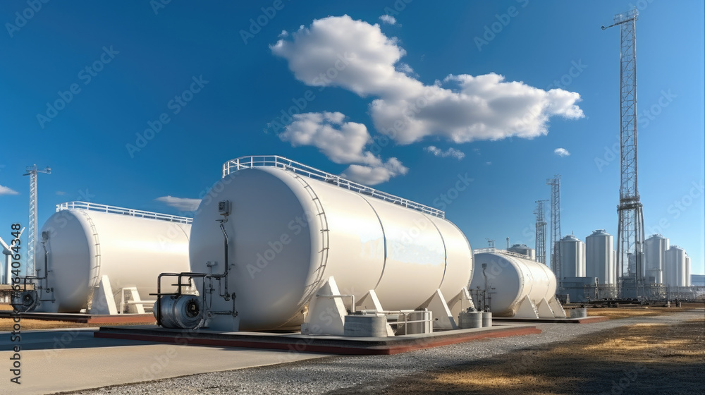 Hydrogen energy storage gas tank for clean electricity and wind turbine, Hydrogen renewable energy production. Hydrogen energy storage gas tank for clean electricity and wind turbine, Hydrogen renewable energy production.