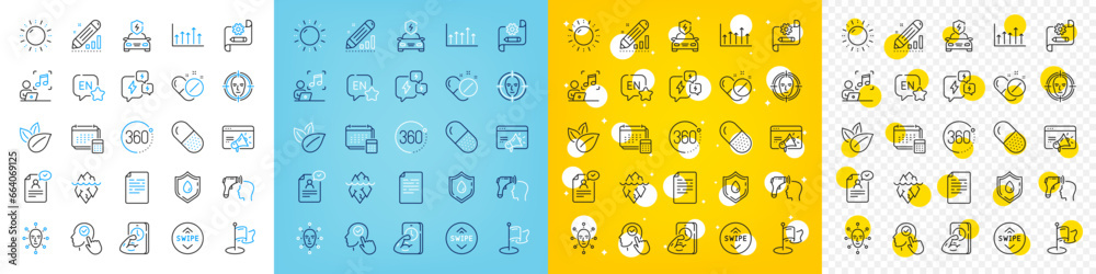 Vector icons set of Seo marketing, Blood donation and Music line icons pack for web with Organic product, Capsule pill, Growth chart outline icon. Edit statistics, Resume document. Vector Vector icons set of Seo marketing, Blood donation and Music line icons pack for web with Organic product, Capsule pill, Growth chart outline icon. Edit statistics, Resume document. Vector