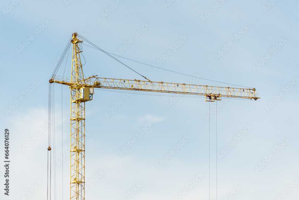 construction crane building house construction crane building house
