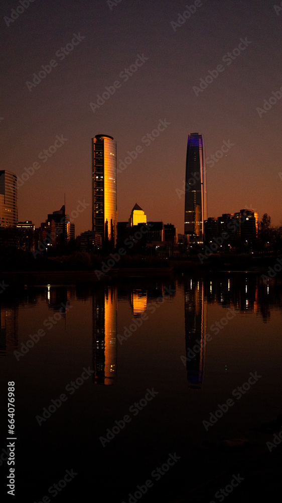 Fototapeta premium Costanera center Chile