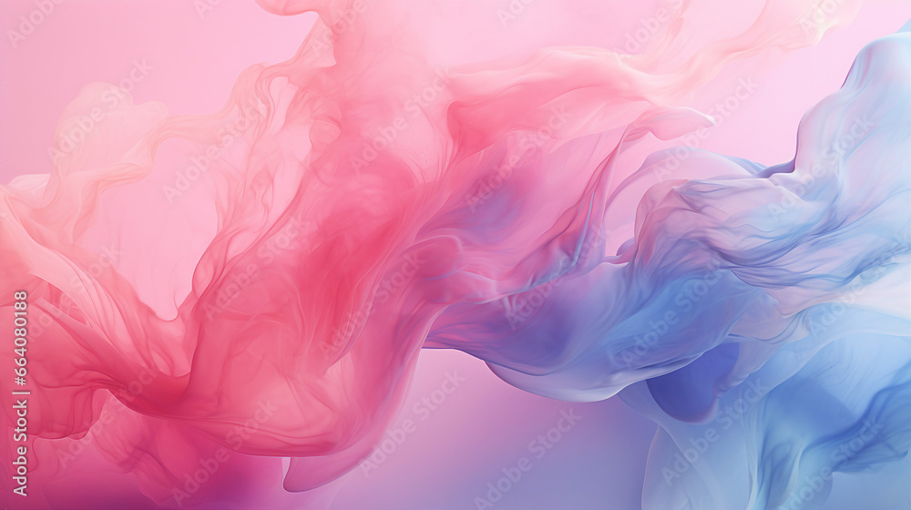 Abstract pink and blue gradient background
