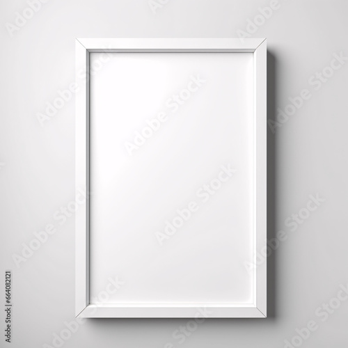 Wallpaper Mural photorealistic 32k empty white poster frame Torontodigital.ca