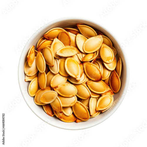 A Bowl of Pumpkin Seeds Iso...